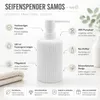Samos Seifenspender 330 ml - Bad & Küche Zubehör Weiß Produktbild-Vorschau 7