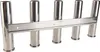 Portacanne da pesca 5 tubi Stand 304 Hardware in acciaio Anteprima dell’immagine prodotto 1