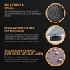 CASARIA® Balkonmöbel Set WPC Tisch 160kg Belastbarkeit Produktbild-Vorschau 6