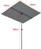 In And OutdoorMatch Parasol 360° Abigail - 120-200x180x130 Voir les images du produit 7