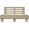 Bettgestell Sonoma-Eiche 140x190 cm Holzwerkstoff und Produktbild-Vorschau 4