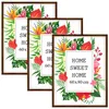 Sada 3 hnědých rámečků MG Design, rozměr 60 x 80 cm – Náhled obrázku produktu 1