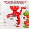 Manuelle Tomatenpresse Passiermühle mit Handkurbel, Produktbild-Vorschau 2