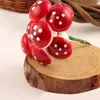Funghi artificiali su piume Funghi ornamentali Decorazioni Anteprima dell’immagine prodotto 9