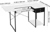 A diagram showing the dimensions of a sewing table. Podgląd zdjęcia produktu