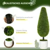 HOMCOM Kunstpflanze Zypresse 2er-Set 90 cm Künstliche Produktbild-Vorschau 4