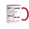 Vor 85 Jahren War Ich Mal Die Schnellste Tasse Rot 85. Produktbild-Vorschau 2