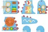Tooky Toy Dinosaurier Aktivitätenpanel für die Wand aus Produktbild-Vorschau 2