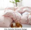 Böhmen Bettwäsche Getuftet Herz Boho Stickerei Shabby Chic Produktbild-Vorschau 5