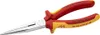 A pair of long-nose pliers with red and yellow insulated handles against a white background. Anteprima dell’immagine prodotto