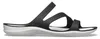 Crocs Swiftwater, Ženy, Dospělý, Pantofle, Černá, Bílá, Náhled obrázku produktu 26