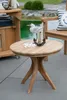 Teakholz Garten-/Beistelltisch - bene living - Burton rund Produktbild-Vorschau 7