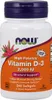 Vitamin D3 2000 IU (50mcg) 240 Weichkapseln Now Foods Produktbild-Vorschau 1