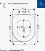 Villeroy & Boch Omnia architectura WC-Sitz 98M9C1 - Weiß Produktbild-Vorschau 21