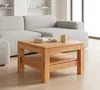 Wohnzimmertisch Kernbuche massiv 70x70 cm Couchtisch mit Produktbild-Vorschau 8