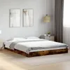 vidaXL Rama łóżka bez materaca dąb wędzony 160x200 cm Podgląd zdjęcia produktu 2