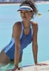 LASCANA ACTIVE Badeanzug Oceana rauchblau Größe 46 Produktbild-Vorschau 2