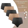 Slip basic da donna a vita alta "nero/beige", confezione da Anteprima dell’immagine prodotto 5