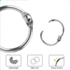 Buchringe, 120 Stück Ringbinder, 22mm Binder Ringe, Metall Produktbild-Vorschau 2