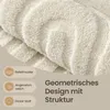 SONGMICS Koberec do obývacího pokoje, 3D geometrický vzor, Náhled obrázku produktu 6