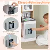 COSTWAY Kinderküche, Holz Spielküche mit 10 TLG. Zubehör, Produktbild-Vorschau 7