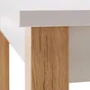 Homestyle4u Esstisch 160-200x80 cm ausziehbar Beige Grau Produktbild-Vorschau 10