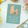 Mr. & Mrs. Panda Postkarte Tante Eisdielenmeisterin - Produktbild-Vorschau 2