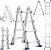 Jayseuw échelle multifonctionnelle échelle en aluminium Voir les images du produit 9