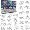 Puzzle Adventskalender 2024 Knobelspiele Kinder Produktbild-Vorschau 1