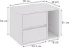 Table de nuit Vicco Vimogo Blanc Lot de 2, Model 55281 Voir les images du produit 2