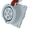 Einbausteckdose schräg 63A/5P 400V IP67 Steckdose Produktbild-Vorschau 4