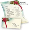 Briefpapier Weihnachten Set ROTE SCHLEIFE (25 Sets ohne Produktbild-Vorschau 5
