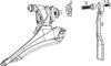 SRAM Force 22 2x11-Speed Brazed-On Przerzutka przednia Podgląd zdjęcia produktu 4