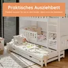 Hochbett 90x200 Etagenbett Kinderbett Jugendbett Stockbett Produktbild-Vorschau 16