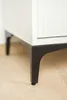 lot de 4 pieds de meuble Anker Noir Mat 13 cm - Des pieds Voir les images du produit 9