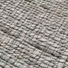 Grauer Teppich aus Jute, geflochten, 120x170 cm - im Produktbild-Vorschau 4