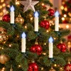LILIIN 30x LED Weihnachtsbaumkerzen Kabellos Farbiges Produktbild-Vorschau 7