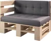 Lermowood Palettenmöbel Mp Eckbank 120 x 80 x 40 cm Natur | Produktbild-Vorschau 1