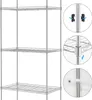 Mondeer Étagère Étagère de rangement 6 niveaux, 160cm, avec Voir les images du produit 7
