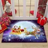 Weihnachtsteppich 40 x 60 cm Flanell-Polyester rutschfest Produktbild-Vorschau 1