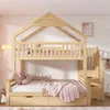 Cama nido Flieks de 90x200 cm/140x200 cm, cama infantil Vista previa de la imagen del producto 4