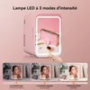 Puluomis Mini réfrigérateur 4 L avec miroir LED portable Voir les images du produit 2