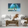 Bild auf Leinwand - Leinwandbild - Mann Planet - 105x70cm - Produktbild-Vorschau 6