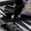 s Manopoulos Backgammon-Set – Klassisches Schwarz, aus Produktbild-Vorschau 7