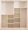 Casa Padrino Luxus Schlafzimmerschrank Weiß / Gold 200 x 69 Produktbild-Vorschau 2