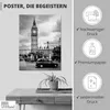 ARTland Poster London Taxi und Big Ben Größe: 60x80 cm Produktbild-Vorschau 2