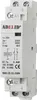 A close-up studio shot of a white electrical relay device with black and red branding and text. Produktbild-Vorschau