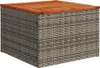 vidaXL 5-częściowa sofa ogrodowa z poduszkami z szarego Podgląd zdjęcia produktu 6