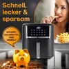 GOURMETmaxx 4in1-Heißluftfritteuse 1600 W, 6 L - Produktbild-Vorschau 3