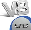 Emblema V8, scritta cromata, logo 3D, adesivo per auto, Anteprima dell’immagine prodotto 1